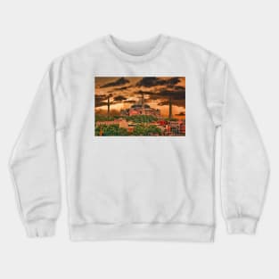 Turkey. Istanbul. Hagia Sophia. Crewneck Sweatshirt